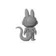 gris4.png Labubu Freezer – Figura STL Fan Art para Impresión 3D