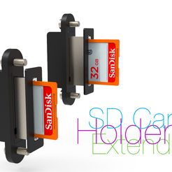 Fichier STL gratuit Extracteur de carte Micro SD 🔧・Design pour imprimante  3D à télécharger・Cults