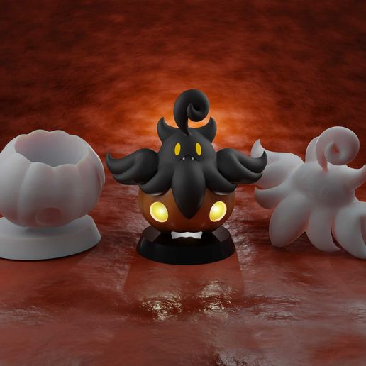 PUMPKABOO BOX - 3D printable Halloween POKEMON BOX 3D model