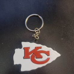 KC-Chiefs-Keychain.jpg Kansas City Chiefs Keychain
