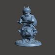 mhalf0.JPG Mounted Halfling Cavalry with Spear and Shield - 28mm