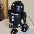R2D2.jpg Fichier STL gratuit Support Alexa R2D2 (Echo Gen 3)・Plan à télécharger et à imprimer en 3D
