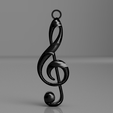 note.png Free STL file Musical note earrings・3D printable design to download