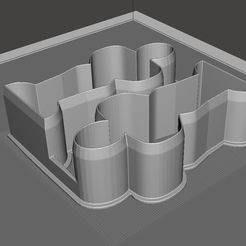 OBJ file Sandwich cutter - puzzle 🥪・3D printer model to download