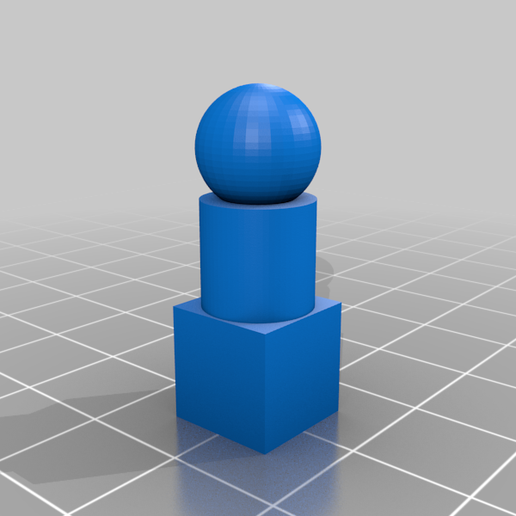 test.png Free STL file Cylinder-Sphere-Cube Test Object・3D printing model to download, rebeltaz