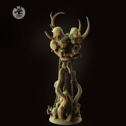 resize-decay-objective-marker1-1.jpg Файл 3D Маркер целей Нургла・Шаблон для загрузки и 3D-печати