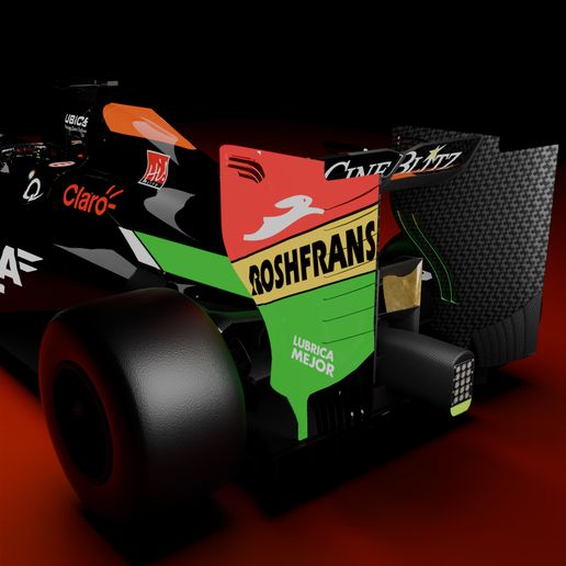 Minichamps 1/43 Force India VJM07 – Sergio Pérez 2014 (Édition Limitée, Occasion)