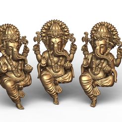 02.38-copy.jpg Fichier STL Ganesh Ji Lotus Modèle 3D 03・Objet imprimable en 3D à télécharger