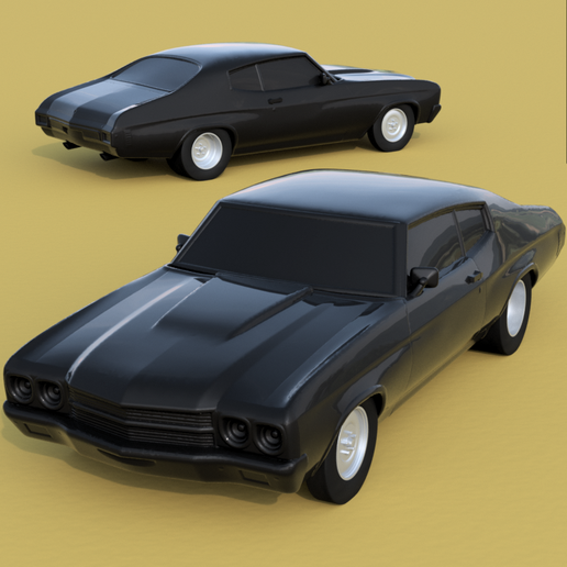 STL  CHEVROLET  CHEVELLE  MK2  SS  396  HARDTOP  COUPE  1970