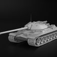 IS7.1.jpg Tank IS-7 3D collectible model collectible Miniature ROTABLE