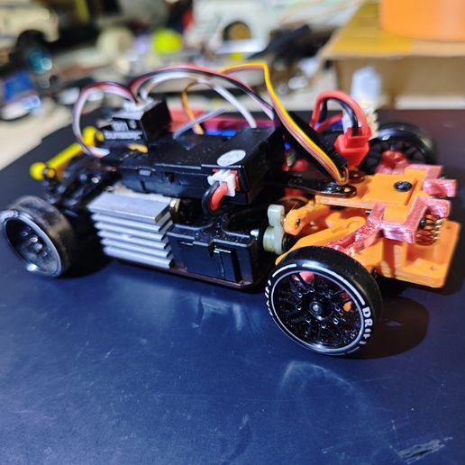 🚗 WL Toys K969 K989 RWD drift conversion・ STL File for 3D