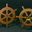 helm.png Ship's Helm Wall Hanger and Full Prop