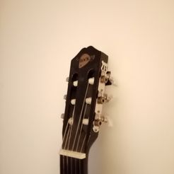 IMG_20191105_212349.jpg Free STL file Guitar wall hook・3D printing idea to download