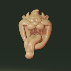 1-LLAVES.png STL file Tazmania key holder・Model to download and 3D print