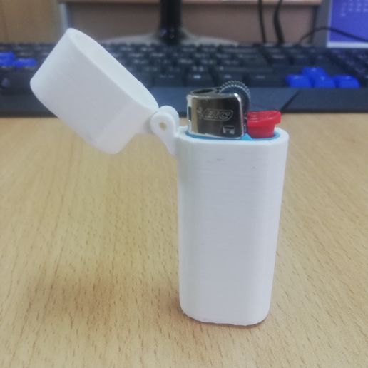 Bic lighter cover 3D model