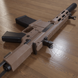 AAC-Honey-Badger-angle2.png AAC Honey Badger SMG (PropGun) 1/1 Size