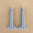 278966063_3029173730677399_8662585635918228566_n.jpg UPRIGHT HEADERS WITH FLAPPER 2 - DEMO DERBY / PULLING TRUCK / MUD TRUCK / MUD TRUCK - RC - MODEL KIT - CUSTOM DIECAST