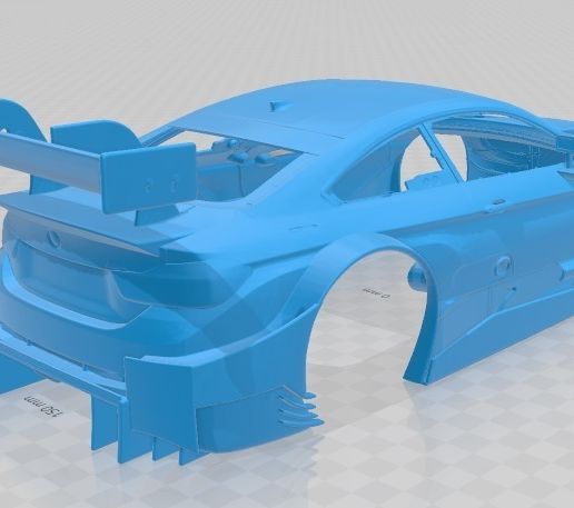 foto 5.jpg Carroçaria para impressão do BMW M4 DTM 2015