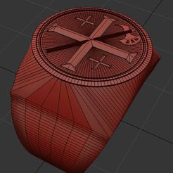 Screenshot_3.jpg STL file Ring and medallion・3D print model to download