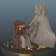 1.png Elden Ring: Malenia sitting on the chair diorama