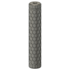 Airsoft-Supressor-194mm-v10121.png Airsoft Suppressor Hexagonal Pattern