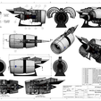 TN1-018_NACELLE_MAIN_ASSY_WITH_REVERSERS_(sht_1).png FUNCTIONAL THRUST REVERSER - DOCUMENTATION
