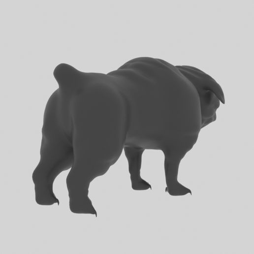 Bulldog-13.1.jpg Télécharger fichier STL Bulldog • Modèle imprimable en 3D, elitemodelry