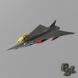1.jpg Бесплатный STL файл Fighter aircraft 11・План 3D-печати для скачивания