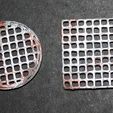 grates-1b.jpg Gaming Terrain Round and Square Sewer grates For D&D or Warhammer 40k