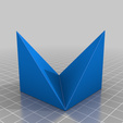 HexahedronHalf_Ver_B.png Origami Snapper, Model, Extension, Triangular Bipyramid