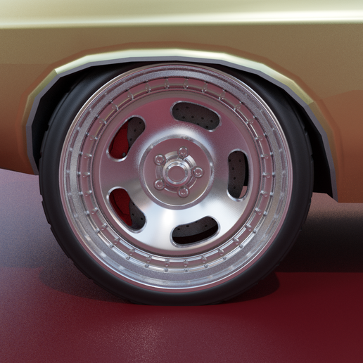 b2.png 3D file MG Muscle Sloted Wheel set front and rear with 2 offsets・3D printable design to download, BlackBox
