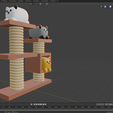 gatitos.png Kittens in their play area. Blender and STL