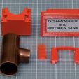 1.JPG Sign Place Card Holder for a 3/4-1/2 inch copper Tee Pipe Fitting