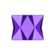Hexagon_-_V4_-_6x4in.stl 99. Hexagon Origami Geometric Bonsai Vase - V4 - Kira (Inches)