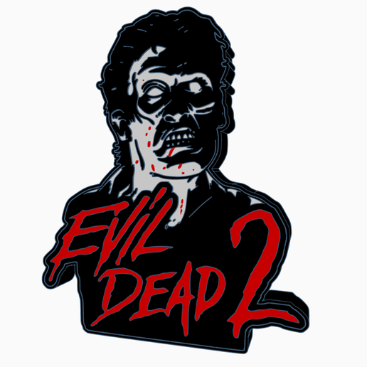 ASH (EVIL DEAD II) Lightbox by MANIACMANCAVE3D
