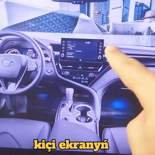 Toyota Camry Bezel Radio - 3D model önizlemesi