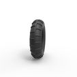 3.jpg Diecast mud dragster front tire 2 Scale 1 to 10
