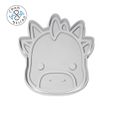 Animal_04_8,5cm04.jpg Animal Kawaii Heads (20 files) - Cookie Cutter - Fondant - Polymer Clay