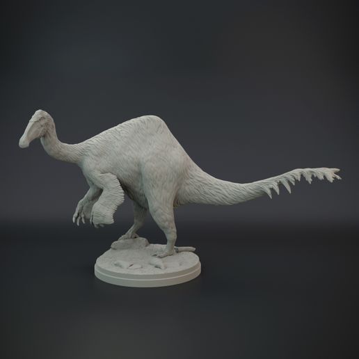 Deinocherius_2_clayB.jpg Archivo STL Deinocheirus・Objeto imprimible en 3D para descargar, Dino_and_Dog
