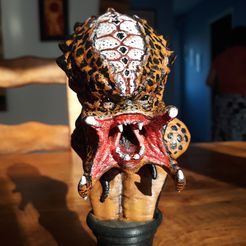 Predator-Büste - Skulptur (HD)