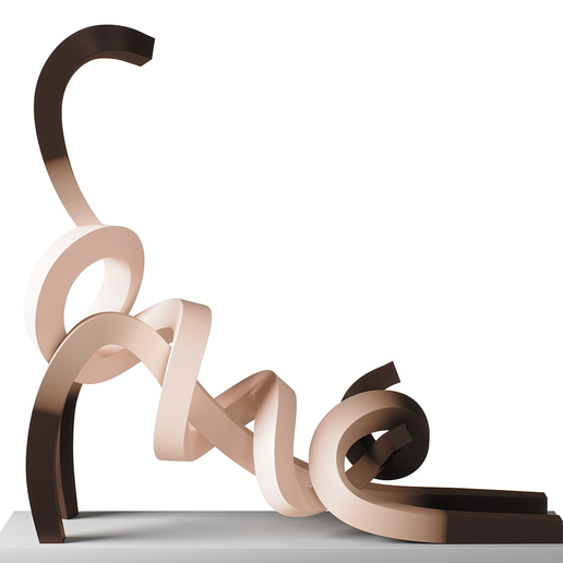 Stretching Sieamese Cat 3D model