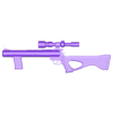 Rifle DeathWatchI.stl Mandalorian Death Watch and Westar 35 Rifle for Black Series/SH Figuarts