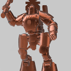 angle 1.png Бесплатный 3D файл Epic Murder Knight Who Loves Blood n Skulls・Объект для скачивания и 3D печати