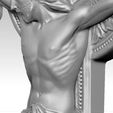 jesus_48.jpg Jesus on the cross Benedictine Medal 3D model