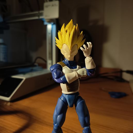 Super Vegeta hair SHF (Kong Compatible)