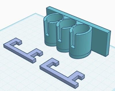 🏢 Skadis Vape Holder・ STL File for 3D printing・Cults