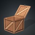 154.28-cm.jpg DOWNLOAD WOODEN BOX FOR 3D PRINTING OBJ 3D AND FBX WOODEN BOX