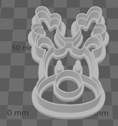 Imagen2.png STL file Mold Cutter with reindeer design・3D printable design to download