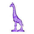 graffe.stl escultura jirafa estilizada