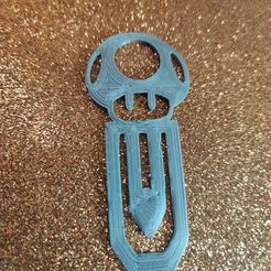 IMG_20230506_190104-1.jpg STL file Super Mario Bros Mushroom Paper Clip・3D printer model to download